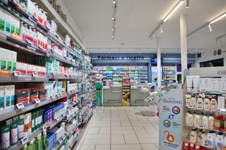 reparto farmaci e ricette della farmacia